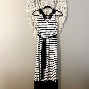 Express Striped Maxi Dress